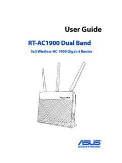 RT-AC1900 Dual Band