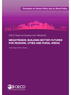 Principles on Urban Policy and on Rural Policy
