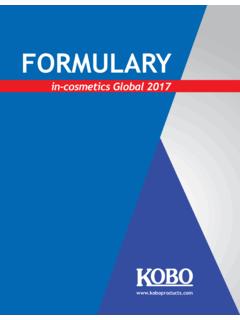FORMULARY - koboproductsinc.com