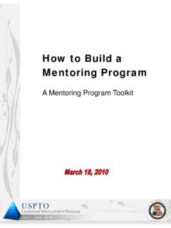How to Build a Mentoring Program - OPM.gov