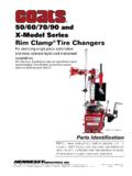 50/60/70/90 and X-Model Series Rim Clamp Tire Changers