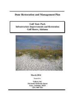Dune Restoration and Management Plan - doi.gov