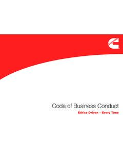Code of Business Conduct - EthicsPoint