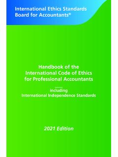 including International Independence Standards - IFAC