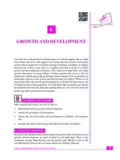 GROWTH AND DEVELOPMENT - National Institute of Open …