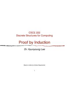 CSCE 222 Discrete Structures for Computing