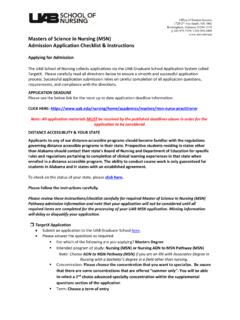Admission Application Checklist &amp; Instructions - uab.edu