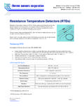 Resistance Temperature Detectors (RTDs) - …