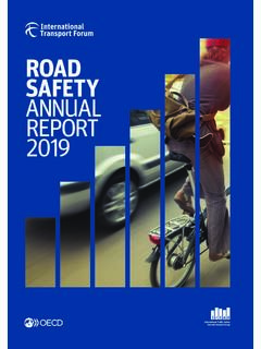 ROAD SAFETY ANNUAL REPORT 2019 - Home | ITF