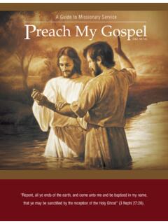 A Guide to Missionary Service Preach My Gospel