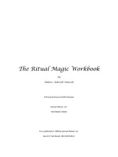 Ritual Magic Workbook - Eso Garden