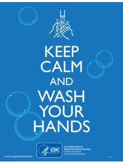 Keep Calm and Wash Your Hands 8.5 by 11 Poster