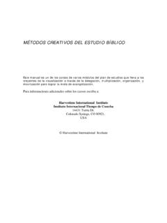 M&#201;TODOS CREATIVOS DEL ESTUDIO B&#205;BLICO - amesbible.org
