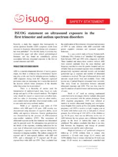 ISUOG statement on ultrasound exposure in the first ...