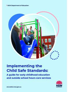 Implementing the Child Safe Standards