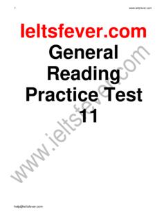 1 www.ieltsfever.com Ieltsfever.com General