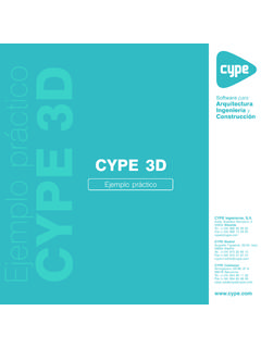 CYPE 3D - Ejemplo pr&#225;ctico