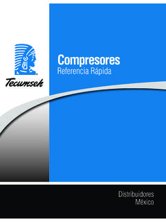 Compresores - tecumseh.com