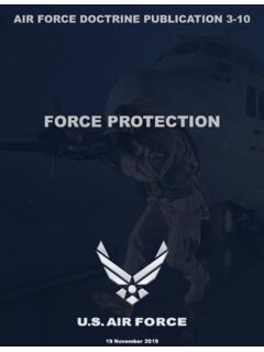 FORCE PROTECTION - AF