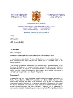Police Federation Ffederasiwn Heddlu