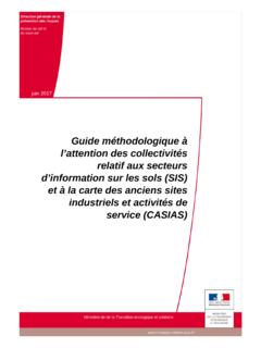 Guide m&#233;thodologique &#224; - Accueil