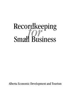 Recordkeeping for Small Business