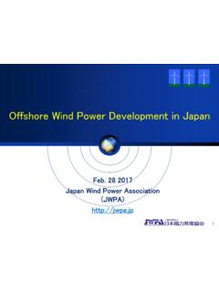 Offshore Wind Power Development in Japan - …