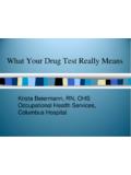 What Your Drug Test Really Means