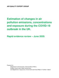 Estimation of changes in air pollution during COVID-19 ...
