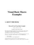 Visual€Basic€Macro Examples - microsoftproducttraining.com
