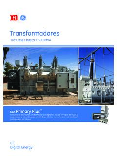Transformadores - GE Grid Solutions