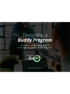 Designing a Buddy Program - ZenHR HRMS