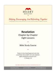 Revelation - FREE KJV Bible Studies | Prepared by …