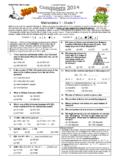 2014 Mathematics 1 gr 7 - Past Papers