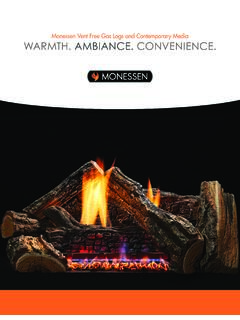 Monessen Vent Free Gas Logs and Contemporary Media …
