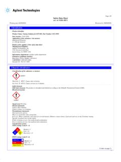 Page 1/8 Safety Data Sheet acc. to OSHA HCS 1 …