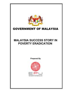 GOVERNMENT OF MALAYSIA - EPU