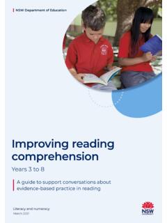 Improving reading comprehension