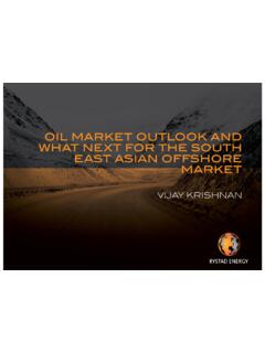 OIL MARKET OUTLOOK AND WHAT NEXT FOR THE SOUTH …