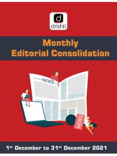 Monthly Editorial Consolidation