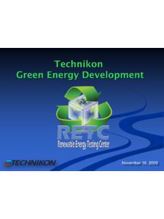 Technikon Green Energy Development
