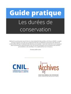 Guide pratique : Les dur&#233;es de conservation