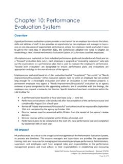Chapter 10: Performance Evaluation System