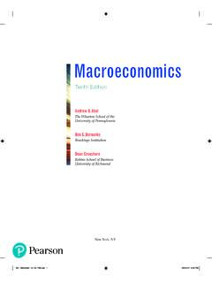 Macroeconomics - Pearson