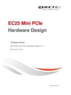 EC25 Mini PCIe Hardware Design - quectel.com