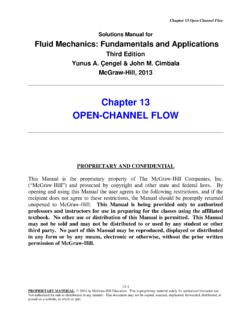 Chapter 13 OPEN-CHANNEL FLOW - Ira A. Fulton College of ...