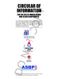 CIRCULAR OF INFORMATION - AABB