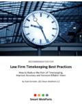 RECOMMENDATION FOR Law Firm Timekeeping …
