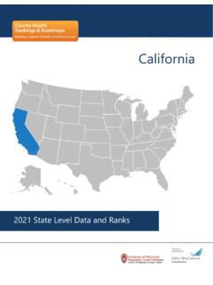 2021 California County Health Rankings
