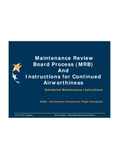 Maintenance Review Board Process (MRB) And Instructions ...